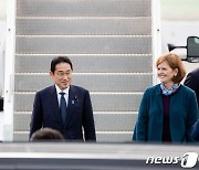 [포토] 샌프란시스코 공항 도착한 기시다 日 총리