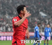 [속보] '이강인 매직', 조규성 황희찬 손흥민 황의조 연속골...후반 23분 4-0 리드