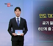 인도, 대기오염 '비상'