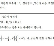 “이게 킬러 아니면 뭐가 킬러냐”…수학 22번 놓고 ‘와글’