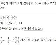 수학 공통과목 22번, “킬러문항 아냐?” 시끌시끌