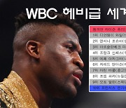 '보고 있나, 타이슨 퓨리!' 은가누, WBC 랭킹 톱10 진입