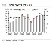 대한해운, 저시황에도 문제없는 체력-흥국