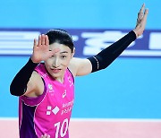 김연경 ‘다솔아, 좋았어’ [MK포토]