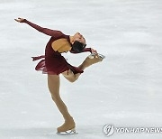 피겨 김채연, 그랑프리 5차 대회 쇼트 3위…연속 메달 보인다