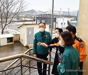 요양병원 화재안전 점검하는 이한경 본부장