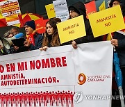 BELGIUM SPAIN CATALONIA AMNESTY PROTEST