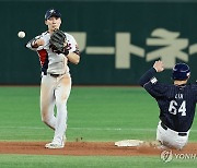 김혜성, '이건 병살이야'