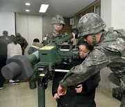 [사진뉴스] 공군 제2미사일방어여단 어린이 병영체험