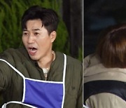 '1박 2일' 딘딘, 나인우와 입맞춤 위기에 질색..문세윤 입냄새 공격