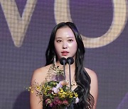 [Ms포토] 드림투어 상금왕 문정민 '내년에는 정규투어에서'