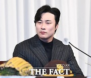 진지한 표정의 김하성 [포토]