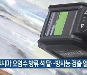 후쿠시마 오염수 방류 석 달…방사능 검출 없어