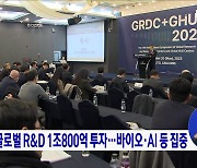 내년 글로벌 R&D 1조800억 투자···바이오·AI 등 집중