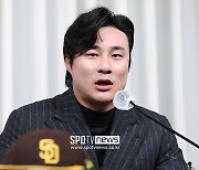 [포토S] 김하성, "(김)혜성이 메이저리그에서 만나고 싶어"