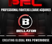 美종합격투기 PFL, 경쟁단체 벨라토르 인수...UFC 라이벌 급부상