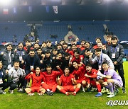 황선홍호, 프랑스와 평가전서 3-0 완승