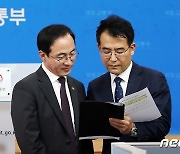 2024년 부동산 공시가격 현실화율 발표 준비하는 김오진 국토부 1차관