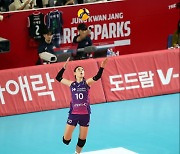 김연경·옐레나 각각 27점 흥국생명, 정관장 꺾고 6연승