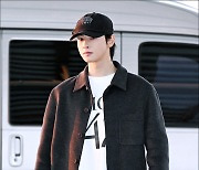 [MD포토] 차은우, '홍콩 가는길~'