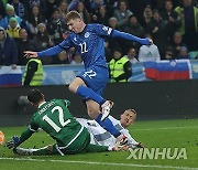 (SP)SLOVENIA-LJUBLJANA-FOOTBALL-EURO 2024-QUALIFIERS-SLOVENIA VS KAZAKHSTAN