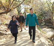 울산동구 '옥류천 1.9Km 숲길' 내달 준공…맨발 산책로 등 조성