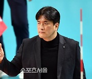 [포토]'우리 선수들 오늘 다 엄지척 받아야' 차상현 감독