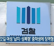 귀갓길 여성 ‘납치·성폭행’ 중학생에 징역형 구형