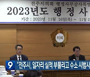 “전주시, 일자리 실적 부풀리고 수소 시범사업 성과 부진”