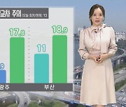 [날씨] 큰 일교차 주의…늦은 밤부터 추위 부르는 비