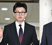 국회 찾은 한동훈…최강욱 당원자격 6개월 정지