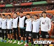 벤치 멤버도 든든한 대한민국 축구 대표팀 [사진]