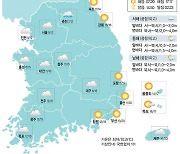 [23일의 날씨] 비구름 가득한 하늘