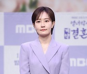 [TD포토] 김수지 아나운서 '완벽한 비주얼'