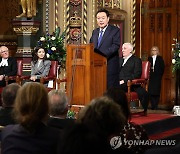 윤석열 대통령, 영국 의회에서 연설