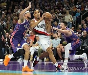 Trail Blazers Suns Basketball