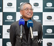 [Ms포토] 신임 KPGA 김원섭 회장 '모두에 감사~'