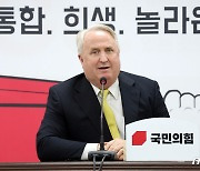 인요한 "다음주 결의안, 상당히 격앙되고 강한 메시지 담길것"