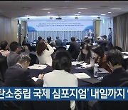 ‘울산 탄소중립 국제 심포지엄’ 내일까지 열려