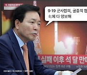 성일종 "9·19 군사합의, 굴종적 협약…北에 다 양보해"