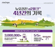 뉴오리진 ‘a2밀크’ 11월 기준 누적 판매량 300만개 돌파