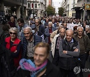 Greece Protest Pensioners