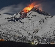 Italy Etna Volcano