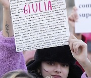 Italy Violence Women Demos