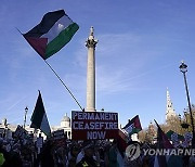 Britain Israel Palestinians Protest