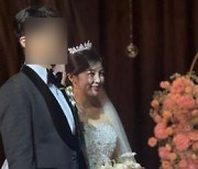 ‘혼전 임신’ 라붐 해인, 결혼식서 ‘상상더하기’ 불렀다…동료 축하 속 ‘행복한 결혼’ [종합]