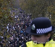 Britain Israel Palestinians Protest