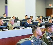 신원식 장관, 한미연합군사령부서 전투준비태세 유지 당부