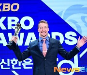 페디, 여유 넘치는 MVP[포토엔HD]