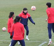 올해 마지막 소집훈련하는 여자축구대표팀